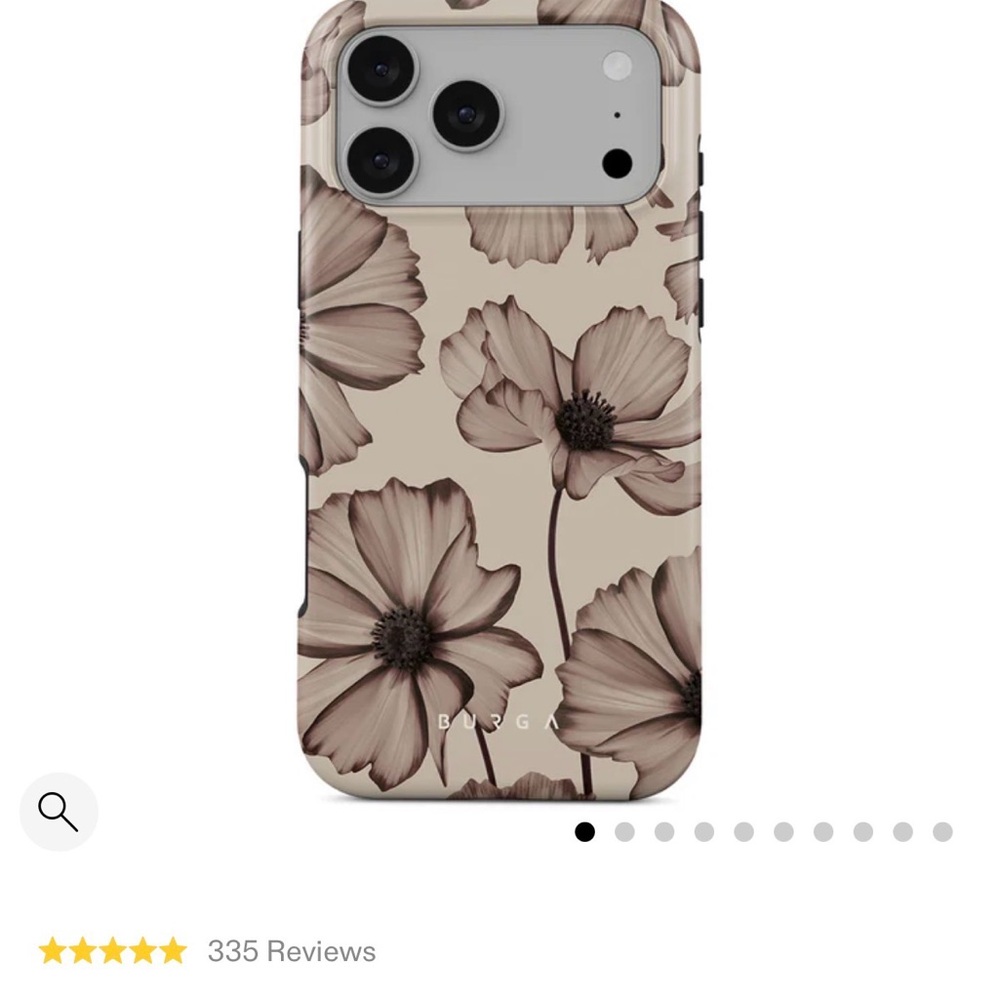 BURGA Floral Phone Case - iPhone 17 PRO MAX